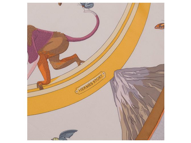 Hermès Accessorio HERMES in Seta Multicolor - 103802 Multicolore - vista 4