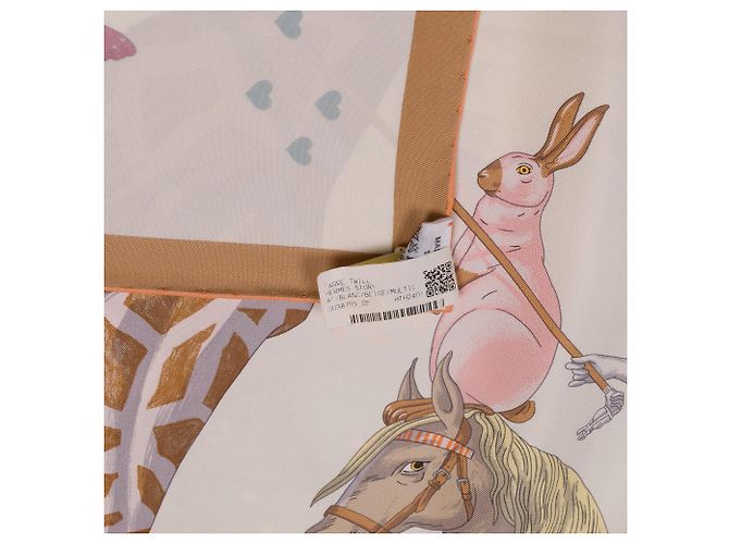 Hermès Accessorio HERMES in Seta Multicolor - 103802 Multicolore - vista 6