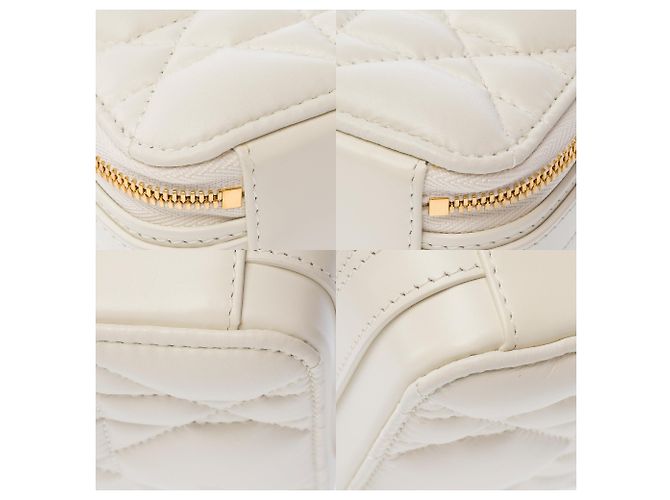 Borsa DIOR Dior Caro in Pelle Bianca - 103829 Bianco - vista 12