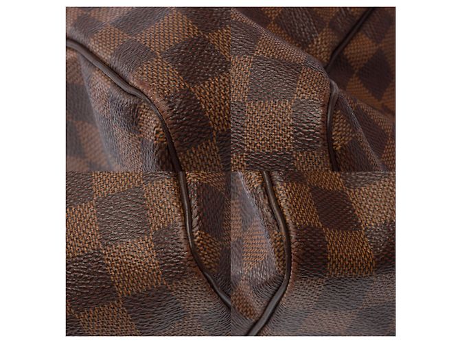 Borsa LOUIS VUITTON Speedy in Tela Marrone - 103848 - vista 11