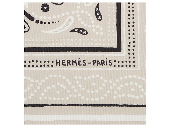 Foulard di seta Hermès Les Tortues marrone 55 - vista 2