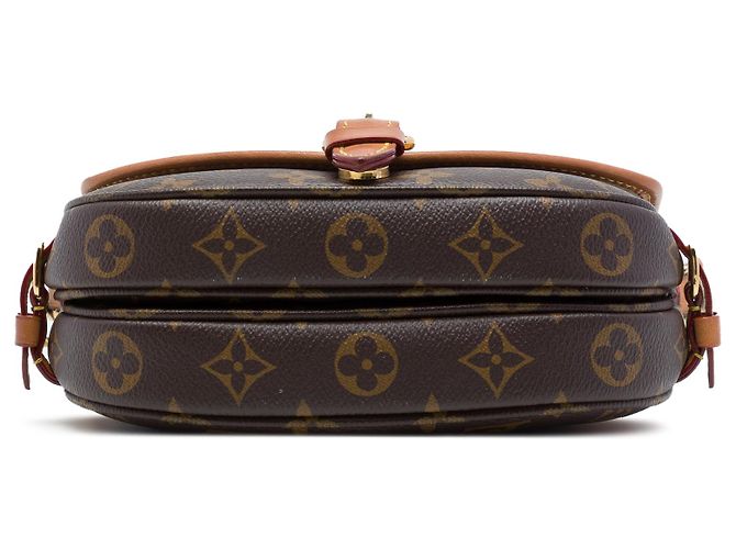 Borsa Saumur BB Monogram Louis Vuitton Marrone - vista 3