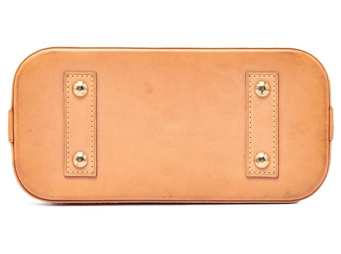 Borsa Satchel Louis Vuitton Monogram Alma BB Marrone - vista 3