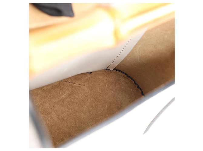 Borsa a mano 2Way in pelle LOEWE Bamboo Buckets in White Beige - vista 13