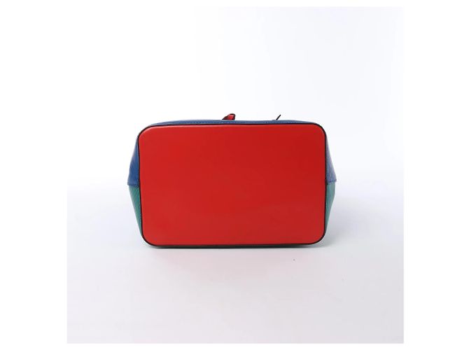 Borsa a tracolla 2Way Louis Vuitton NoeNoe in pelle Epi Multicolor Blu - vista 7