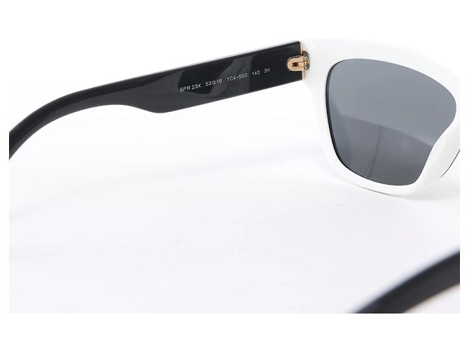 Gafas de sol Prada SPR 23X en Black/White Negro - vista 5