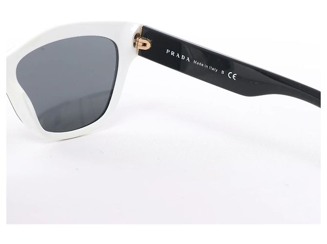 Gafas de sol Prada SPR 23X en Black/White Negro - vista 6