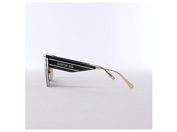 Christian Dior Occhiali da sole Dior DiorClub M4U Mask in Nero - vista 3