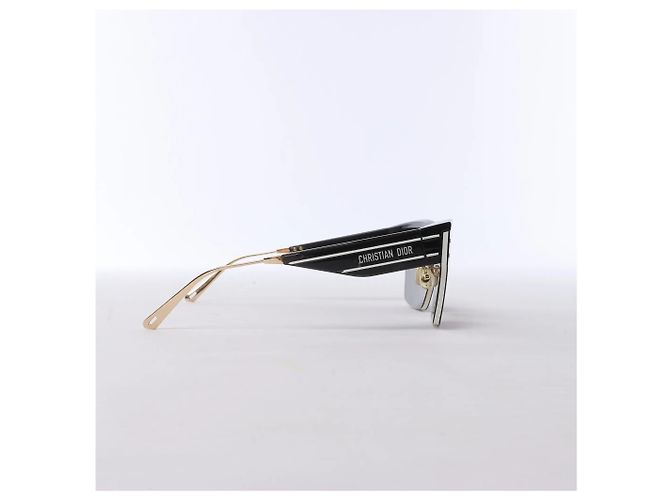 Christian Dior Occhiali da sole Dior DiorClub M4U Mask in Nero - vista 4