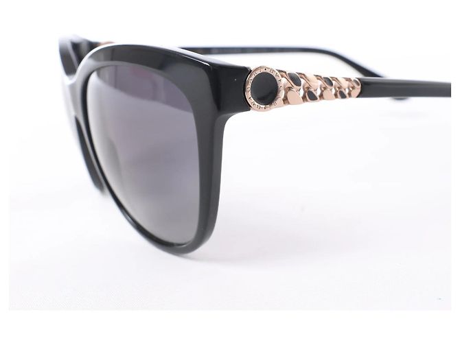 Bulgari Occhiali da sole Bvlgari BV8158 in nero - vista 4