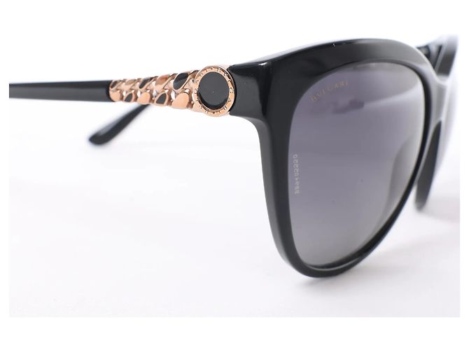 Bulgari Occhiali da sole Bvlgari BV8158 in nero - vista 5