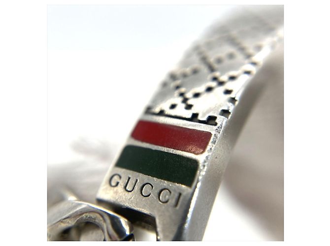 Bracciale con charm Gucci in argento - vista 5