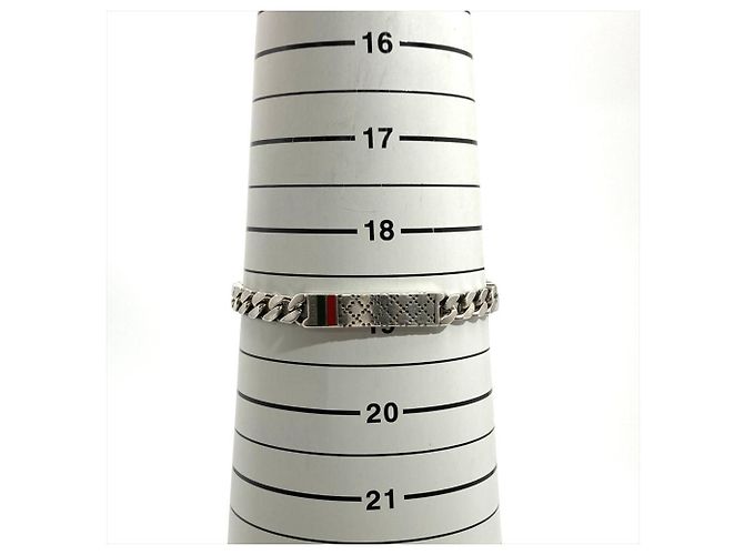 Bracciale con charm Gucci in argento - vista 9