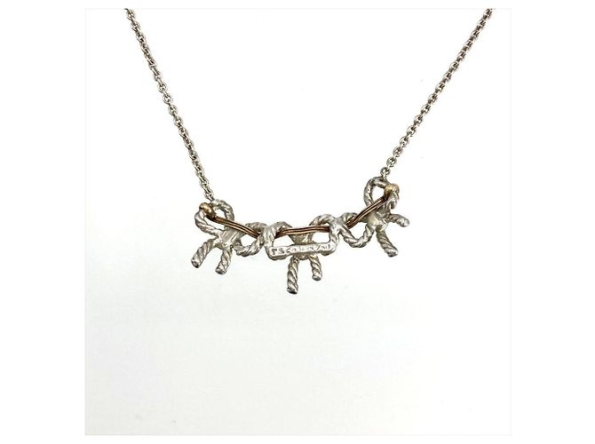 Collana Triple Ribbon Tiffany & Co. Argento - vista 3