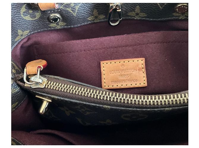 Louis Vuitton Montaigne BB Monogram Handtasche Braun Monogramm - Ansicht 7
