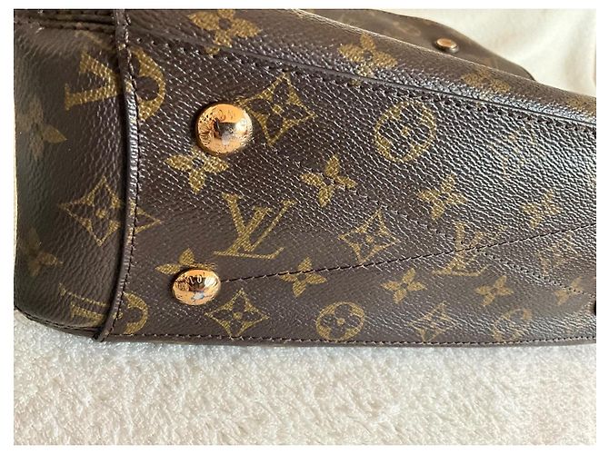 Louis Vuitton Montaigne BB Monogram Handtasche Braun Monogramm - Ansicht 8