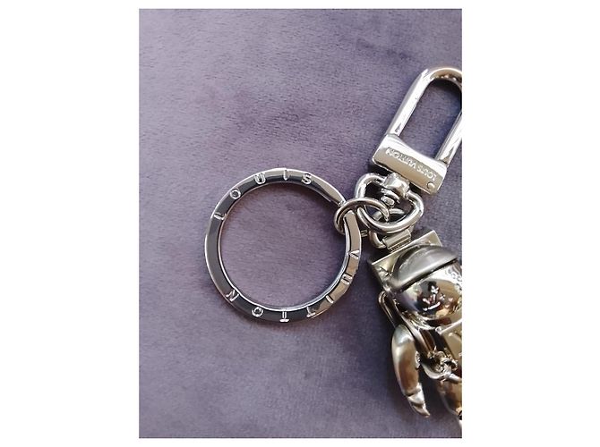 Portachiavi Louis Vuitton Astronauta Argento - vista 4