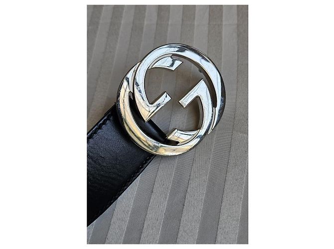 Gucci Interlocking G Gürtel Schwarz - Ansicht 4