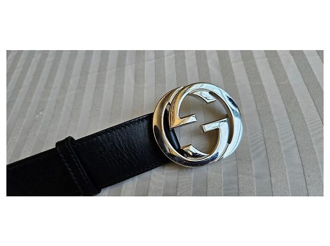 Gucci Interlocking G Gürtel Schwarz - Ansicht 5