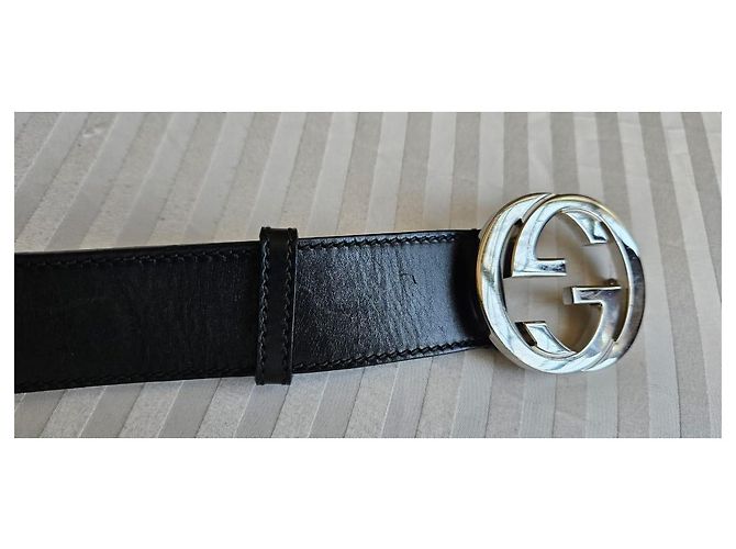 Gucci Interlocking G Gürtel Schwarz - Ansicht 6