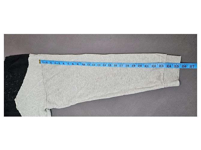 Maison Martin Margiela Maison Margiela Sudadera Deconstruida Negro Gris - vista 11