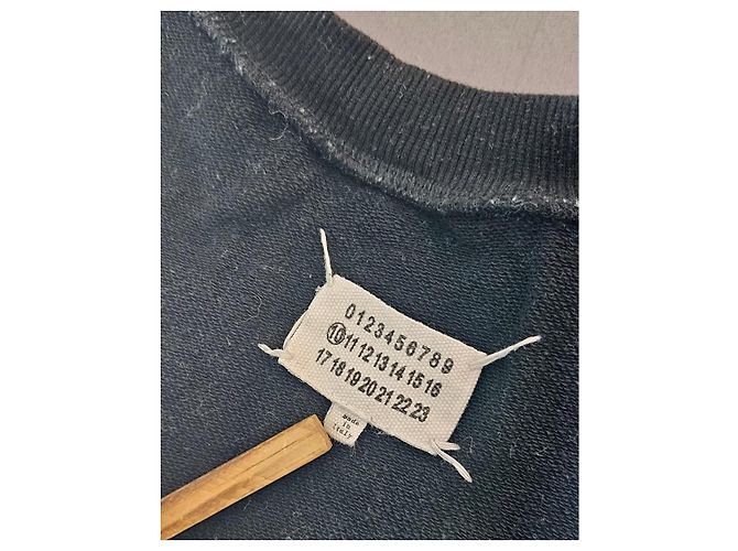 Maison Martin Margiela Maison Margiela Sudadera Deconstruida Negro Gris - vista 15