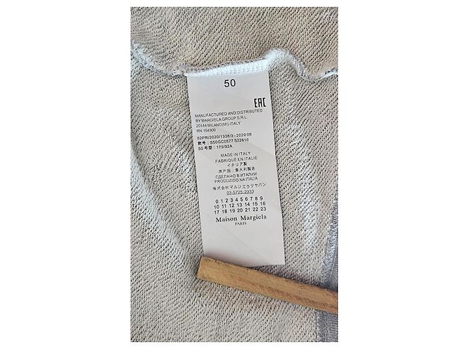 Maison Martin Margiela Maison Margiela Sudadera Deconstruida Negro Gris - vista 17