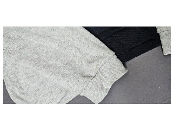 Maison Martin Margiela Maison Margiela Sudadera Deconstruida Negro Gris - vista 7