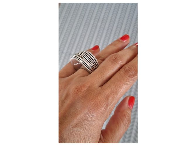 Bague Statement Pianegonda en Argent Argenté - vue 15