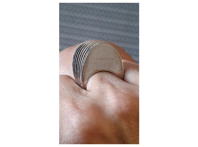 Bague Statement Pianegonda en Argent Argenté - vue 5