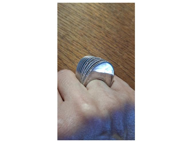 Bague Statement Pianegonda en Argent Argenté - vue 8