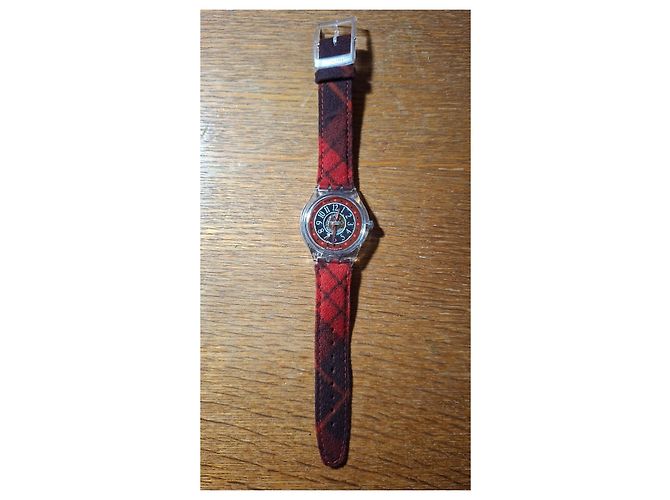 Autre Marque Reloj automático Swatch MC Killop SAP103 Castaño Roja - vista 2
