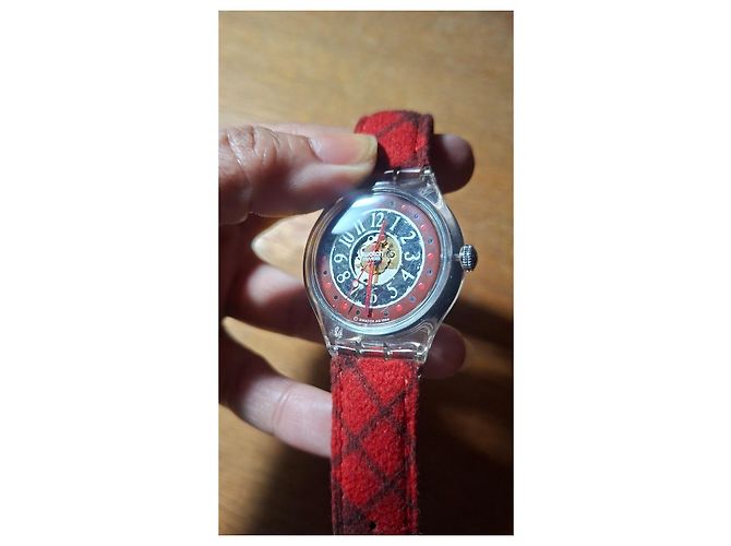 Autre Marque Reloj automático Swatch MC Killop SAP103 Castaño Roja - vista 5