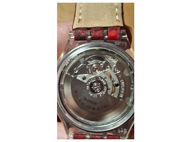Autre Marque Reloj automático Swatch MC Killop SAP103 Castaño Roja - vista 6