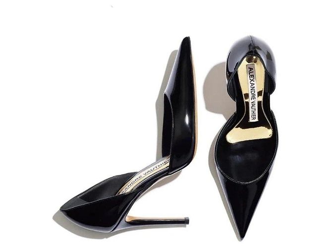 Alexandre Vauthier Lackleder Pumps Schwarz - Ansicht 3