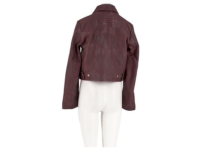 Samsoe & Samsoe Lederjacke braun - Ansicht 6