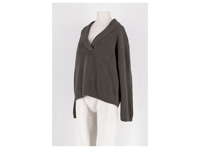 Autre Marque ARKET Wollpullover Khaki - Ansicht 4