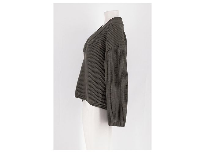 Autre Marque ARKET Wollpullover Khaki - Ansicht 5