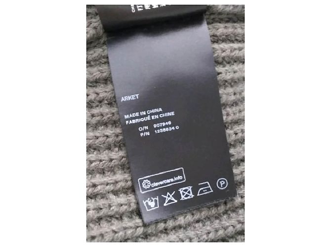 Autre Marque ARKET Wollpullover Khaki - Ansicht 7