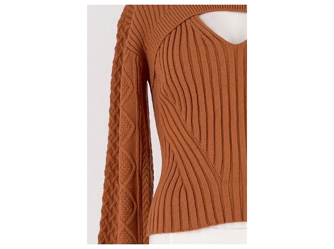 Autre Marque Jersey de algodón naranja SIMKHAI - vista 3