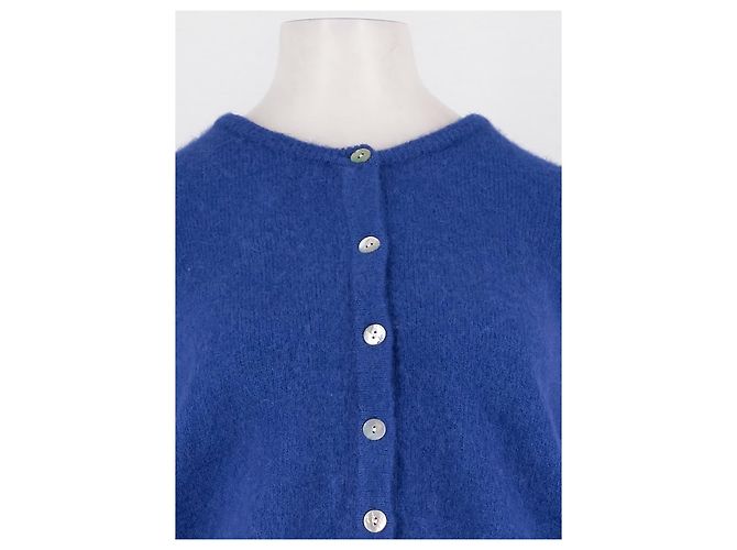 American Vintage Wollcardigan Blau - Ansicht 2