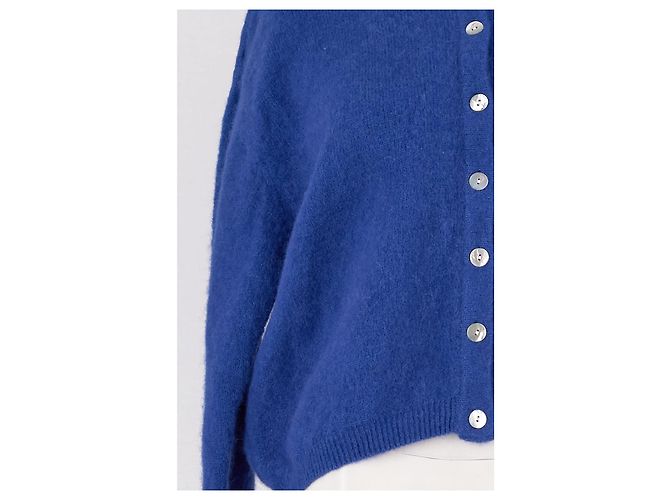American Vintage Wollcardigan Blau - Ansicht 3