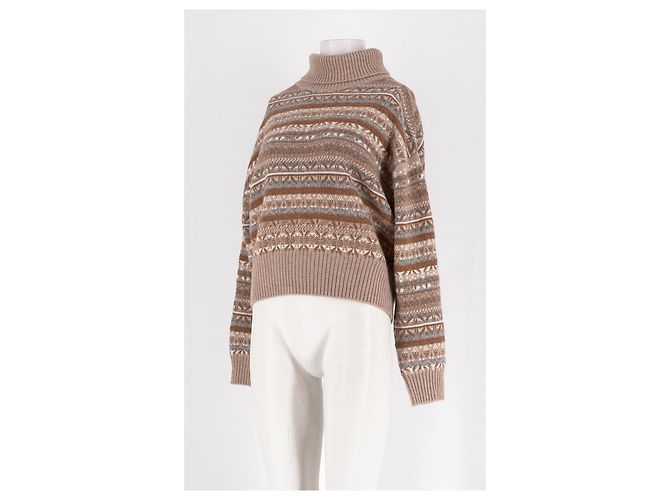 Autre Marque LILYSILK Kaschmirpullover beige Größe M - Ansicht 4