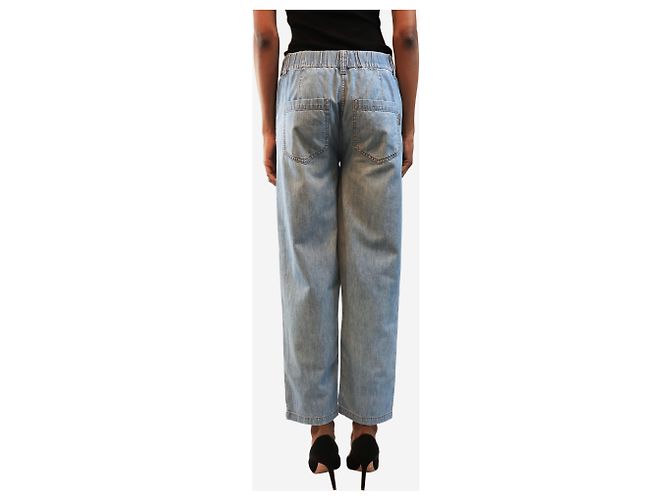 Brunello Cucinelli Blaue Denimhose - size UK 8 - Ansicht 3