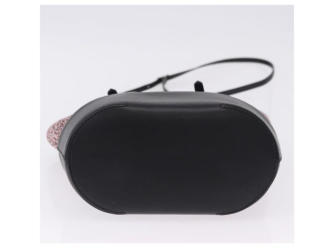 BALENCIAGA Sac à main Canvas 2way Rouge Noir 410790 - vue 5