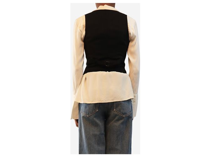 Rag & Bone Chaleco negro - talla UK 4 - vista 2