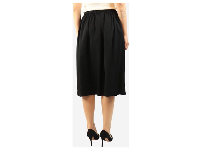 Autre Marque Gonna nera con tasche e elastico - size S Nero - vista 4