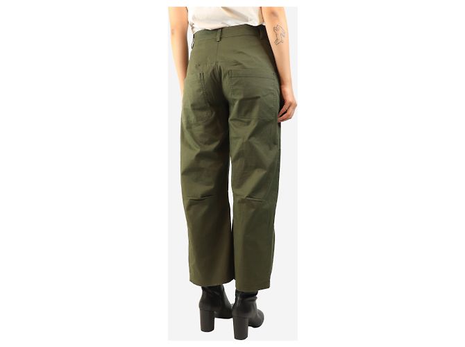 G. Kero Pantalones de algodón con bolsillos verdes - size UK 10 - vista 4