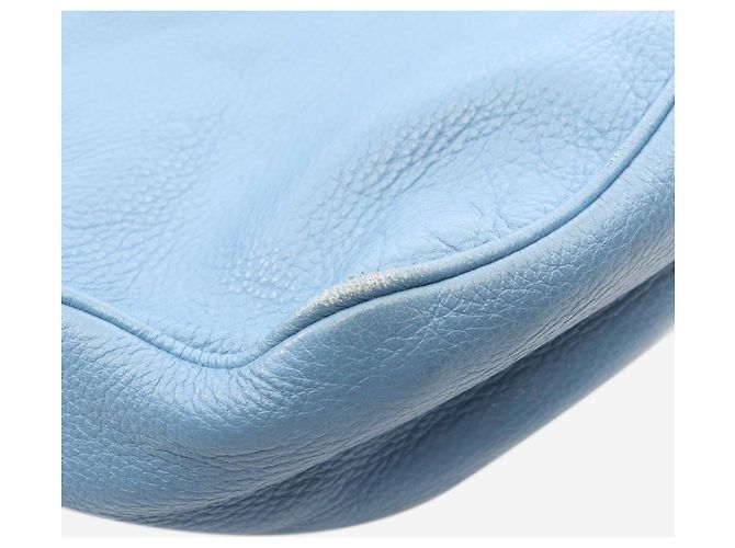 Bottega Veneta Borsa a tracolla in pelle Intrecciato blu - vista 12