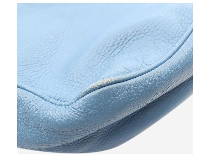 Bottega Veneta Borsa a tracolla in pelle Intrecciato blu - vista 13